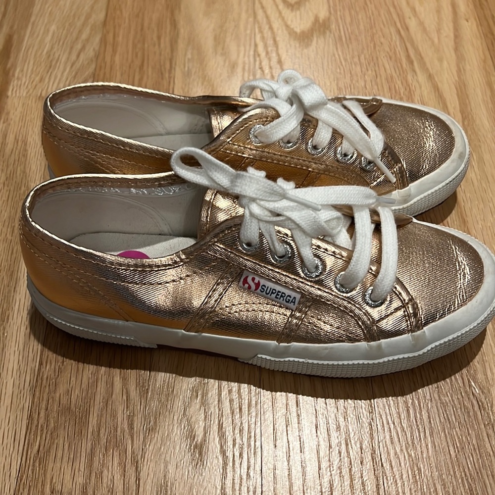 Rosegold Superga Sneakers - 4.5 Girls